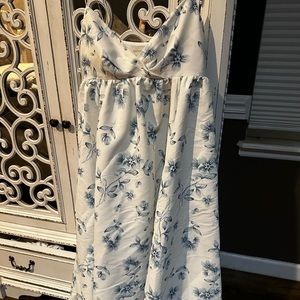 Full length Sachin & Babi size 12 floral dress